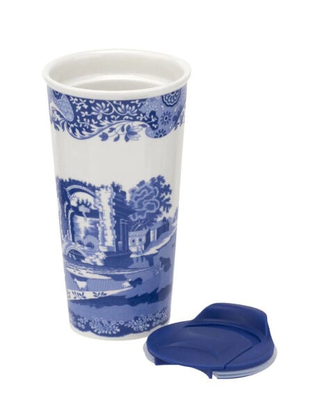 BLUE ITALIAN TRAVEL MUG 0,35 L