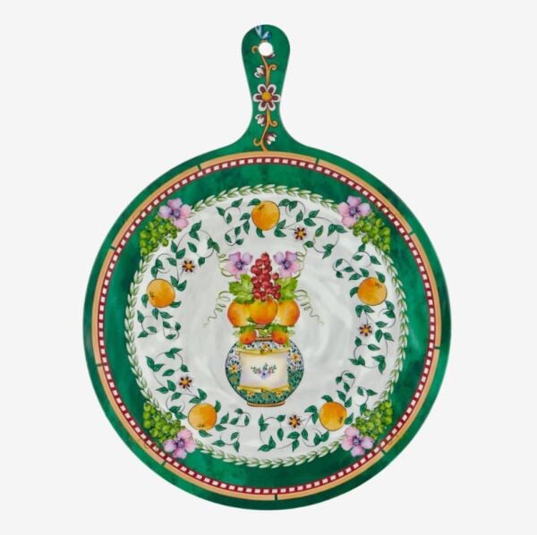 Yeşil Melamin Sunum Tahtası 41 Cm Carpe Diem