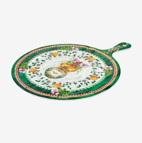 Yeşil Melamin Sunum Tahtası 41 Cm Carpe Diem