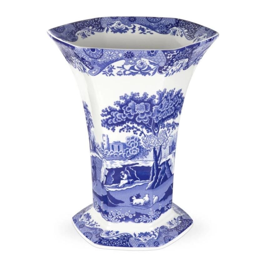 BLUE ITALIAN VAZO BÜYÜK 27 CM