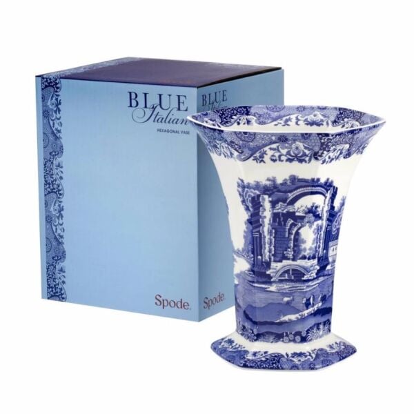 BLUE ITALIAN VAZO BÜYÜK 27 CM