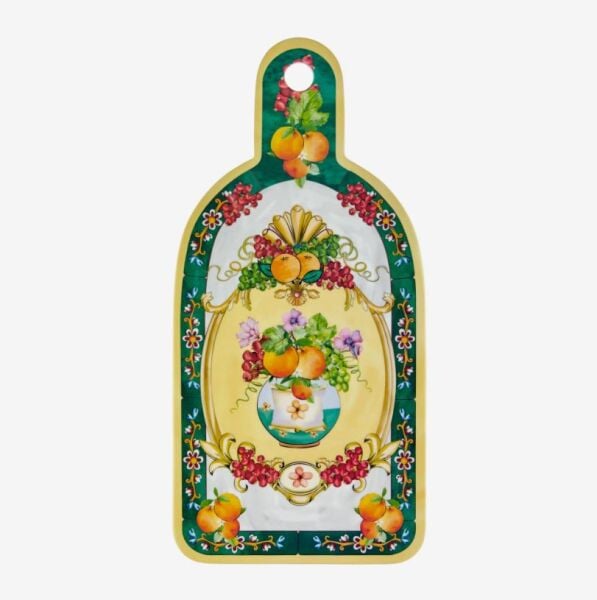 Yeşil Melamin Sunum Tahtası 34 Cm Carpe Diem