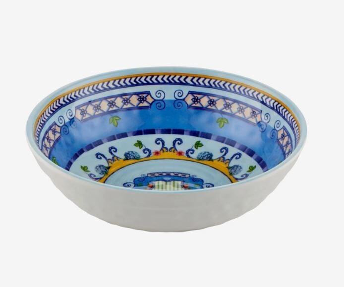 Amore Mavi Melamin Servis Kasesi 20 Cm