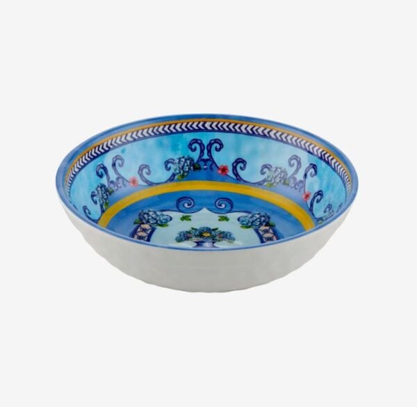 Amore Mavi Melamin Servis Kasesi 20 Cm