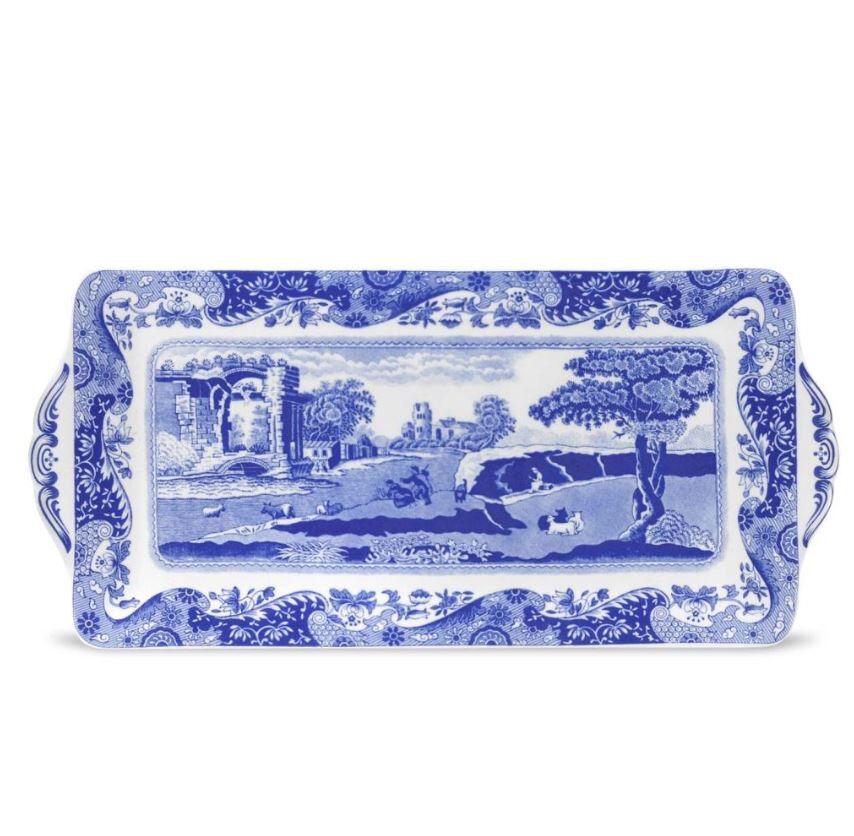 BLUE ITALIAN SANDWİCH TEPSİ 33 CM