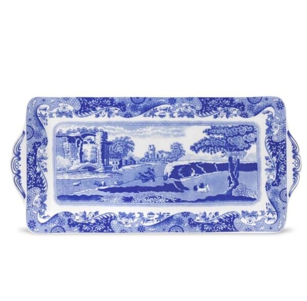 BLUE ITALIAN SANDWİCH TEPSİ 33 CM