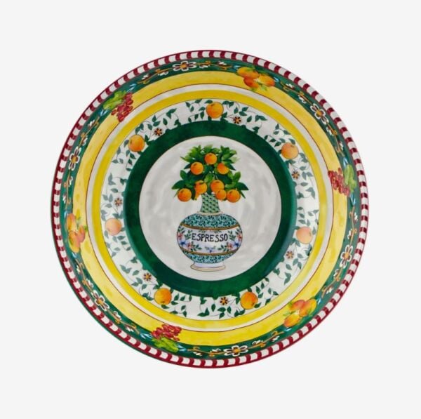 Yeşil Melamin Kase 20 Cm Carpe Diem