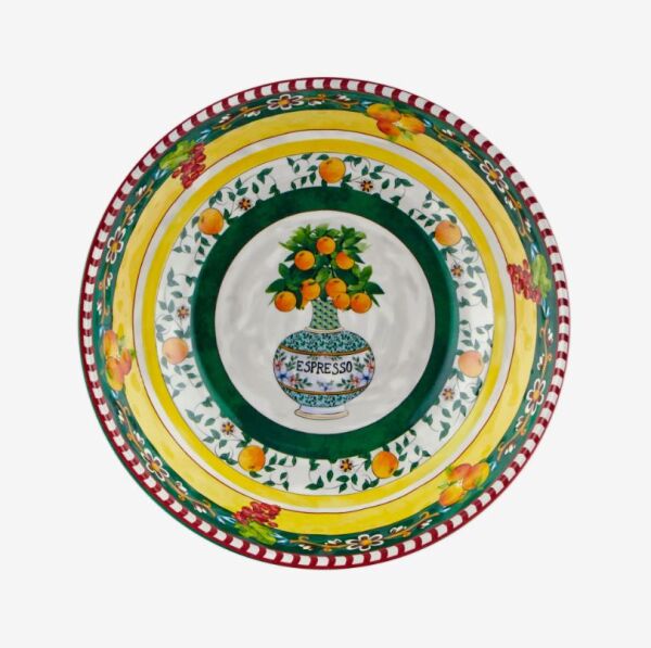 Yeşil Melamin Kase 20 Cm Carpe Diem