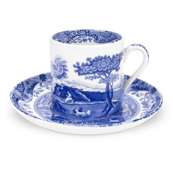 BLUE ITALIAN KAHVE FİNCAN+TABAĞI