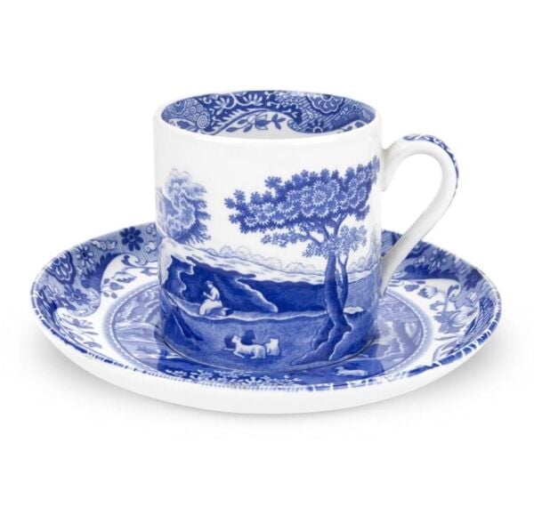 BLUE ITALIAN KAHVE FİNCAN+TABAĞI