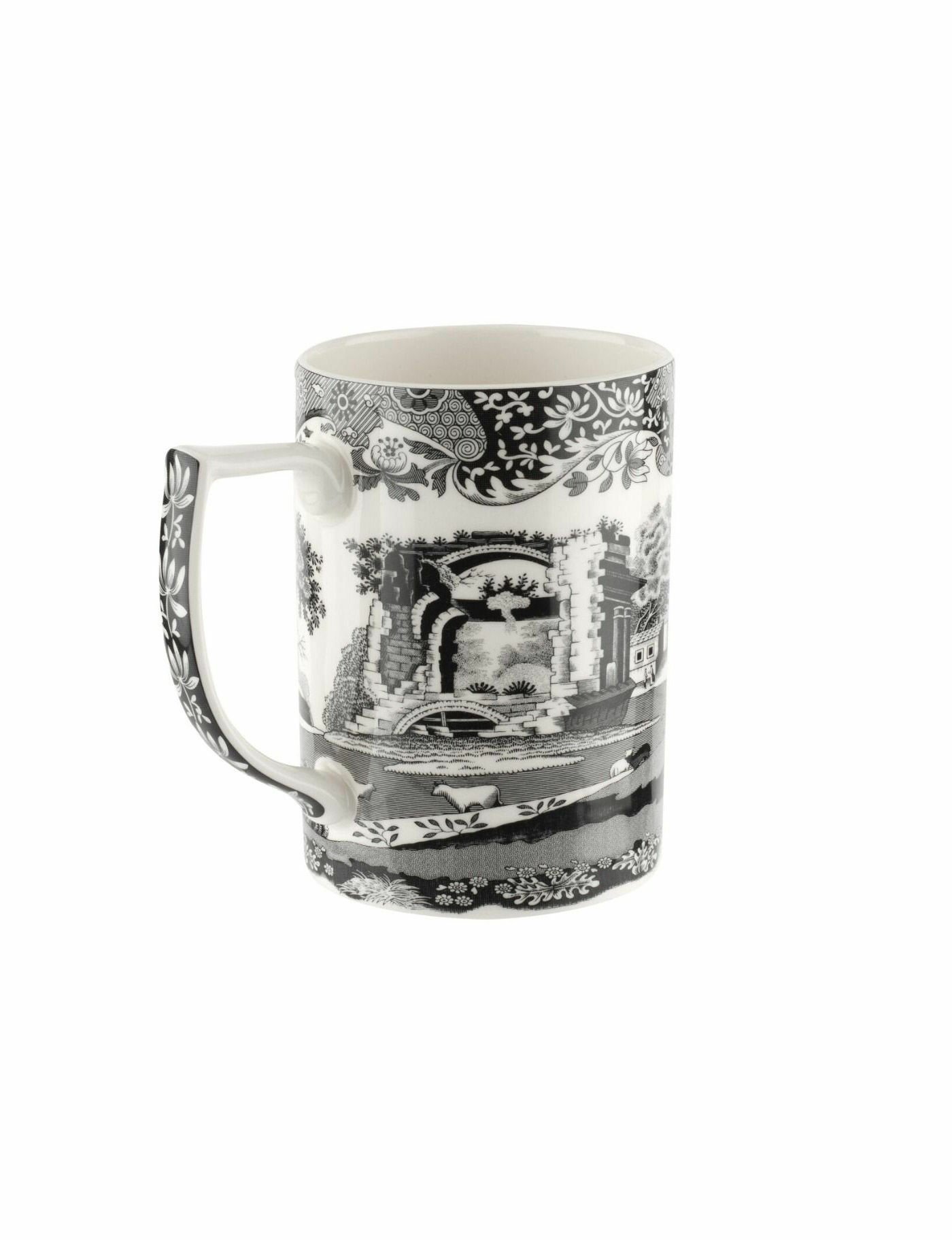 BLACK ITALIAN MUG