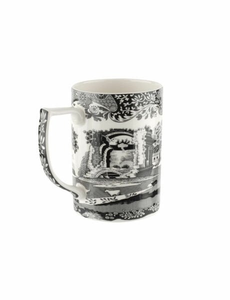 BLACK ITALIAN MUG
