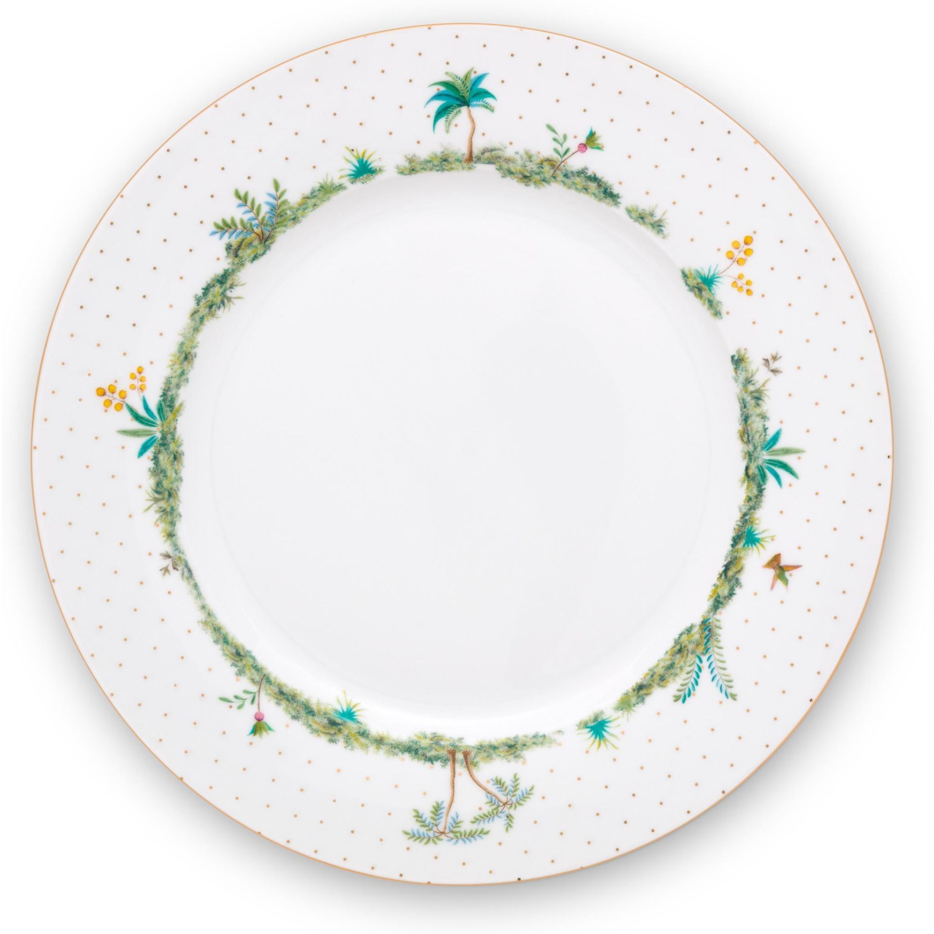 Jolie Beyaz Yemek Tabağı 26.5 cm