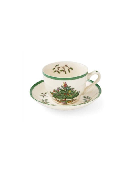 CHRİSTMAS TREE ÇAY FİNCAN+TABAĞI