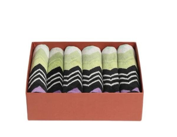 Giacomo Turuncu Kutulu El Havlusu Seti 6'lı 30x30 cm