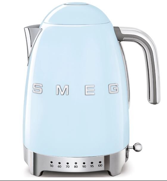 ISI AYARLI PASTEL MAVİ KETTLE