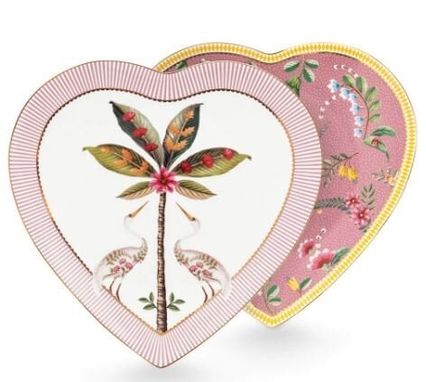 2'li La Majorelle Kalpli Tabak Pembe 21,5 cm