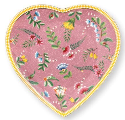2'li La Majorelle Kalpli Tabak Pembe 21,5 cm