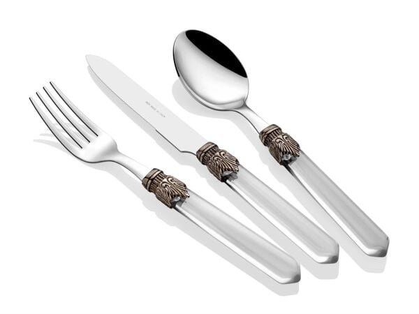 Venezia Şeffaf 75 Parça Çatal Bıçak Takımı