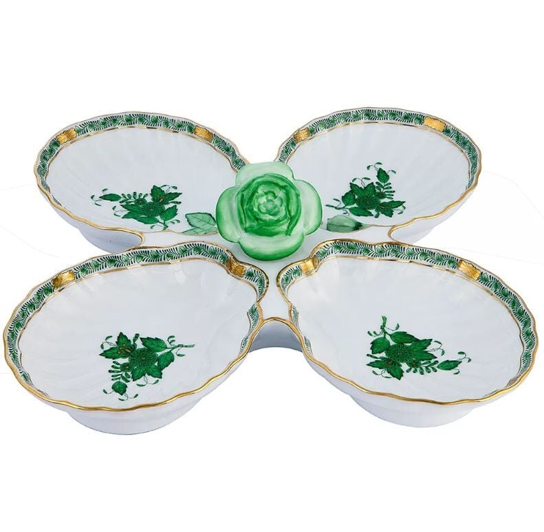 Bölmeli 4 lü Servis