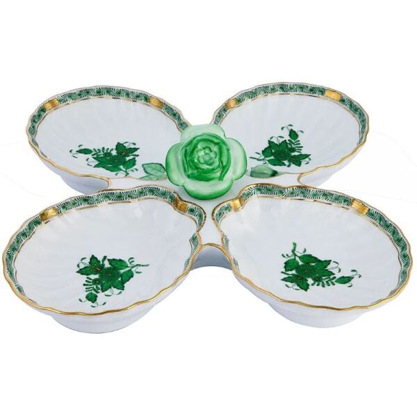 Bölmeli 4 lü Servis