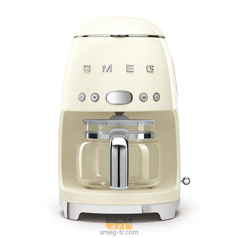 FİLTRE KAHVE MAKİNESİ , 50'S STYLE , KREM