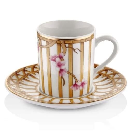 Sakura Türk Kahvesi Fincanı Kutulu 6 Lı Set