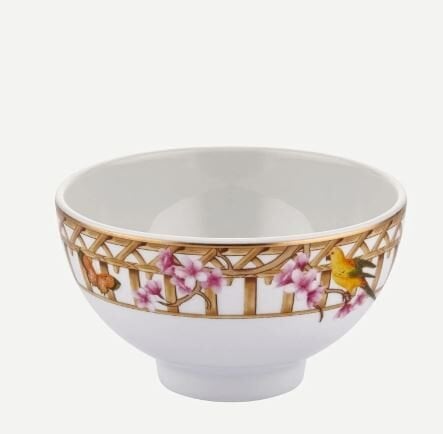 Sakura Kahverengi Porselen Kase 13 cm