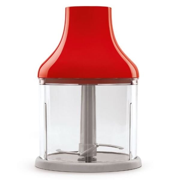 El Blenderı Aksesuarlarıyla Kırmızı