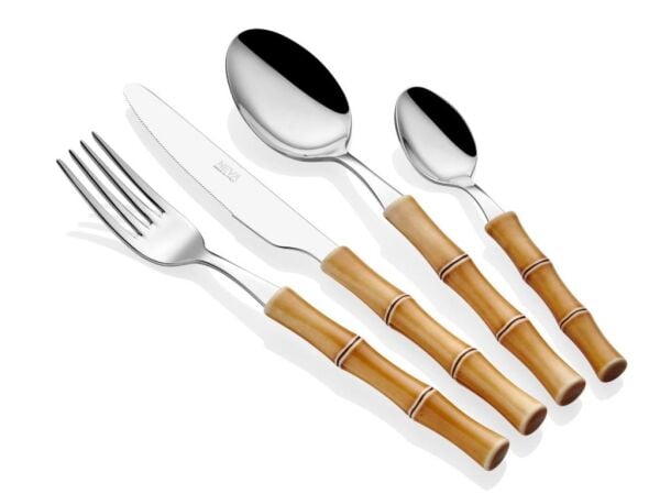 Bamboo Bej 24 parça