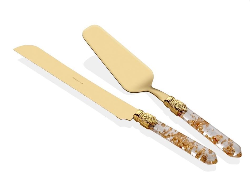 Luna Oro pasta servis seti
