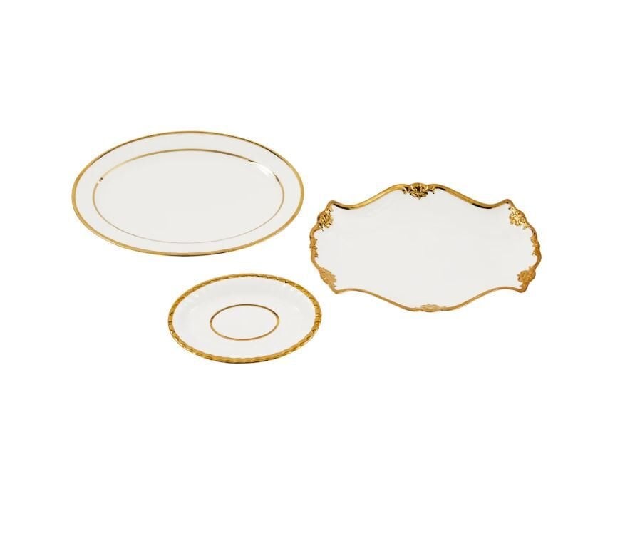 Golden Finds Serving Set