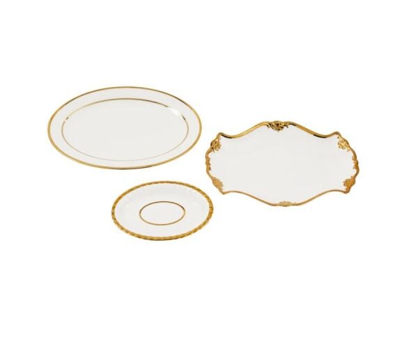 Golden Finds Serving Set