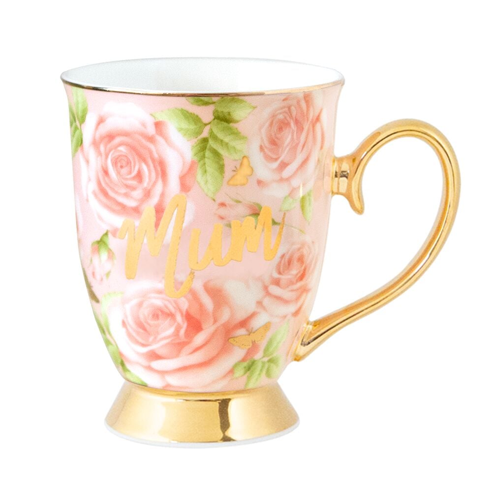 Mug Butterfly Roses Mum
