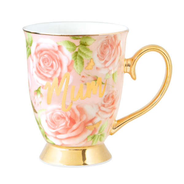 Mug Butterfly Roses Mum