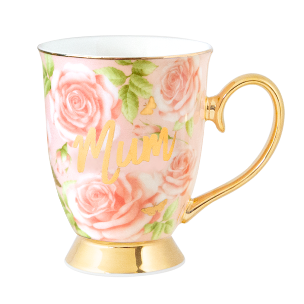 Mug Butterfly Roses Mum