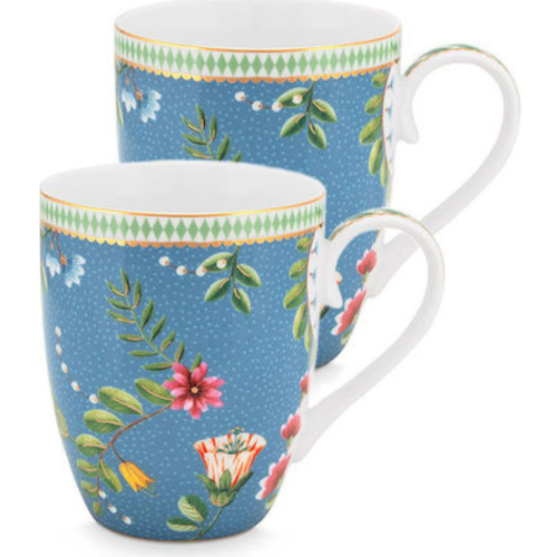 La Majorelle İkili Mavi Büyük Mug Seti 350 ml.