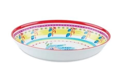 Mamma Mia El Desenli Oval Salata Kasesi 33 cm x 23 cm x 6,5 cm