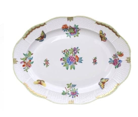 Victoria Oval Servis Tabağı