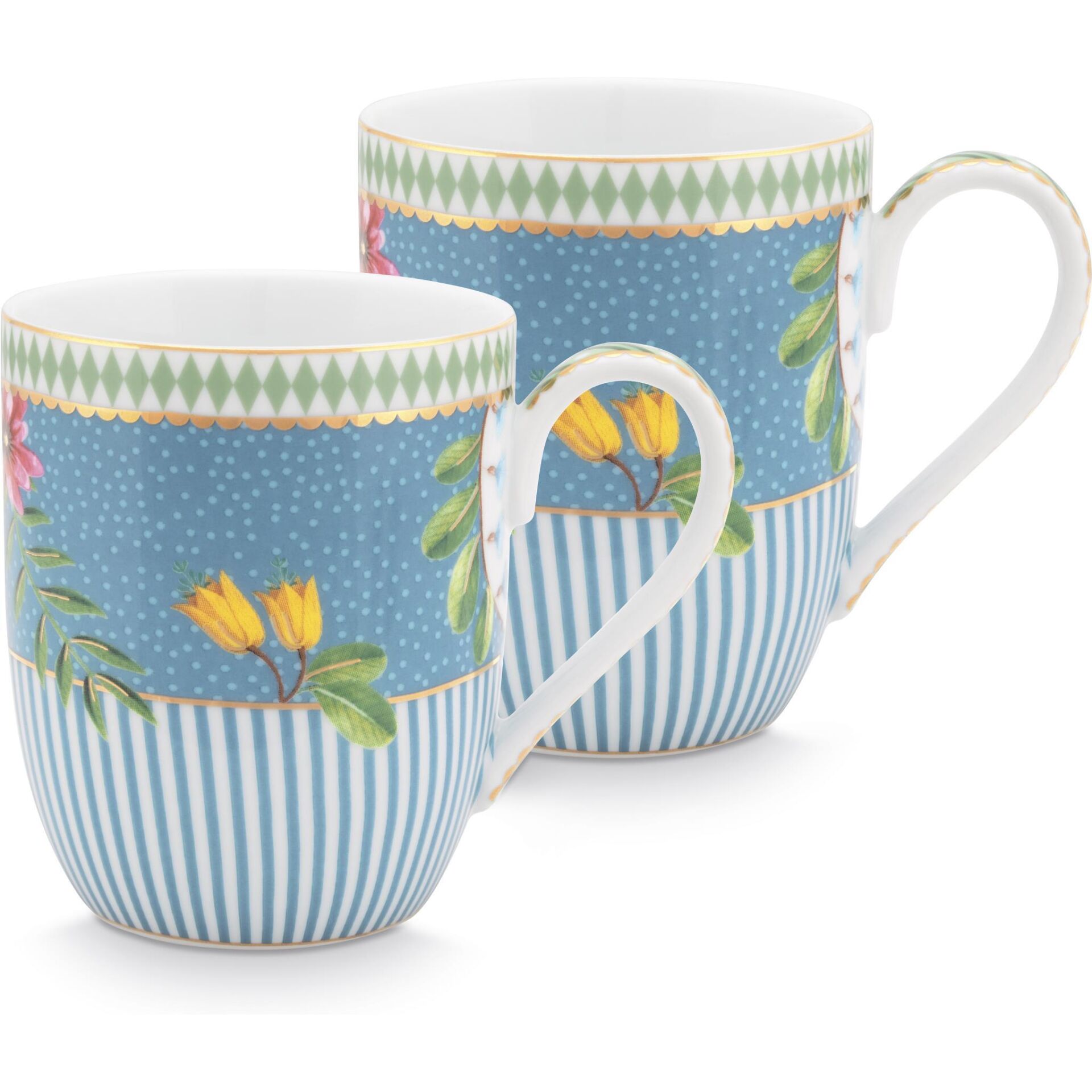 La Majorelle İkili Mavi Küçük Mug Seti 145 Ml