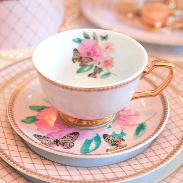 Teacup Butterfly Garden