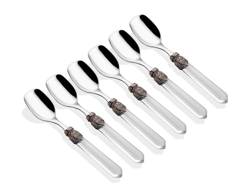 Venezia Şeffaf 6'lı Dondurma Kaşığı Seti