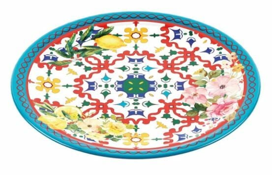 Flower Lemon Yemek Tabağı 27,5 cm x 2,4 cm