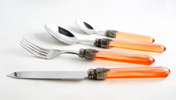 VENEZIA KIRMIZI 24 PARÇA ÇATAL BIÇAK TAKIMI