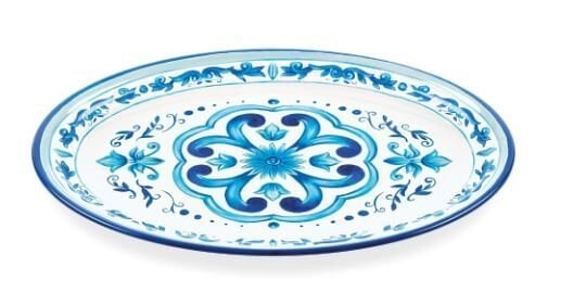 Blues Kayık Tabak 35,5 cm x 25,5 cm x 3 cm