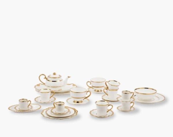 Espresso Cups Golden Finds set 4