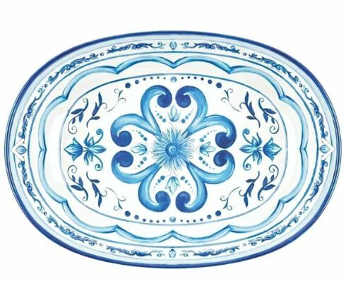 Blues Servis Tabağı 32,5x23x7 cm