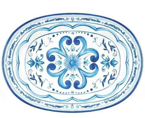 Blues Servis Tabağı 32,5x23x7 cm