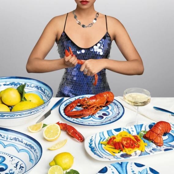 Blues Servis Tabağı 36,5 cm x 16,5 cm x 2,5 cm