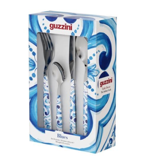 Blues 24 Parça Çatal Kaşık Bıçak Takımı Mavi